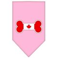 Unconditional Love Bone Flag Canadian  Screen Print Bandana Light Pink Small UN851568